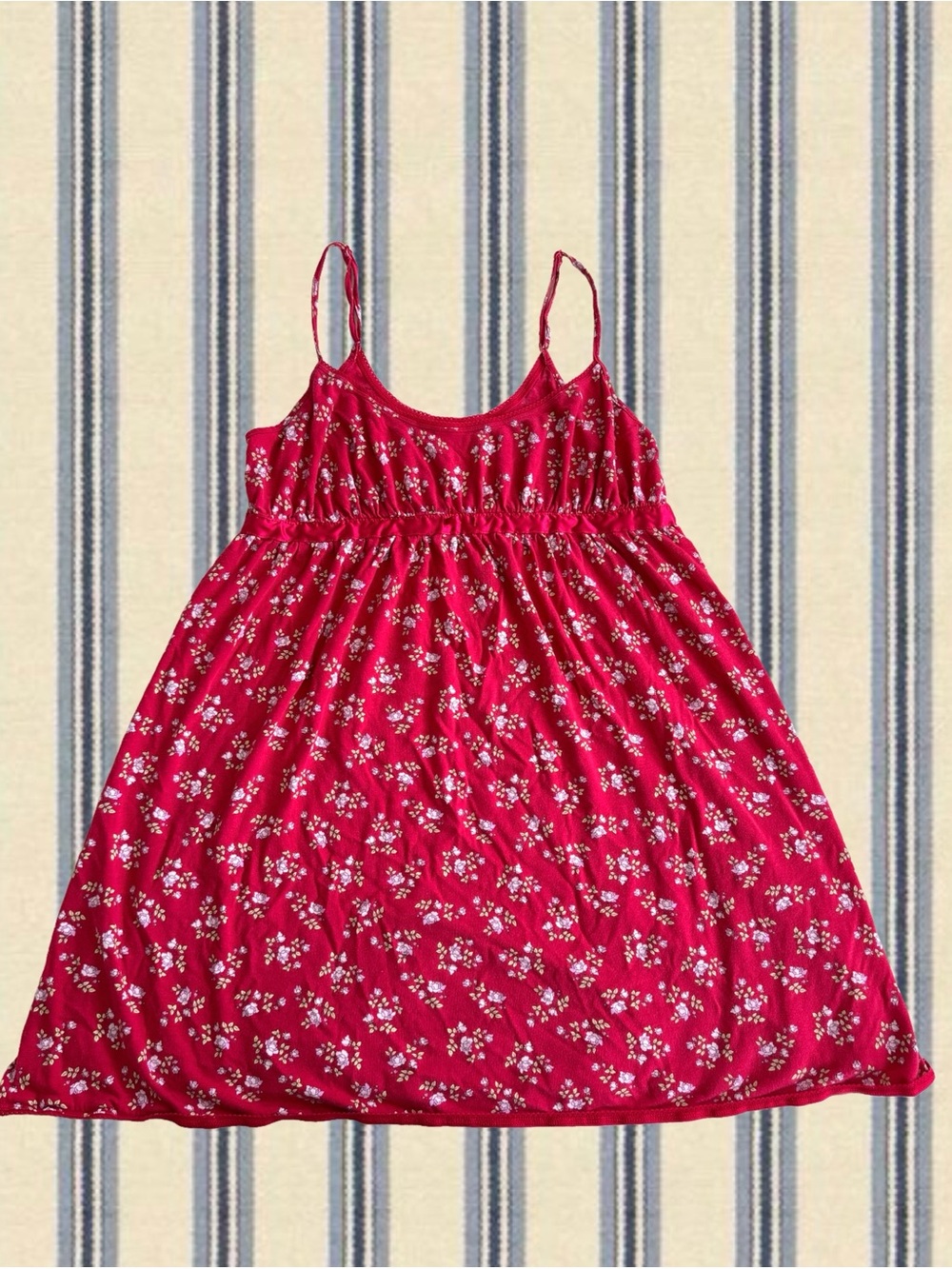 Angel Red Floral Mini Dress